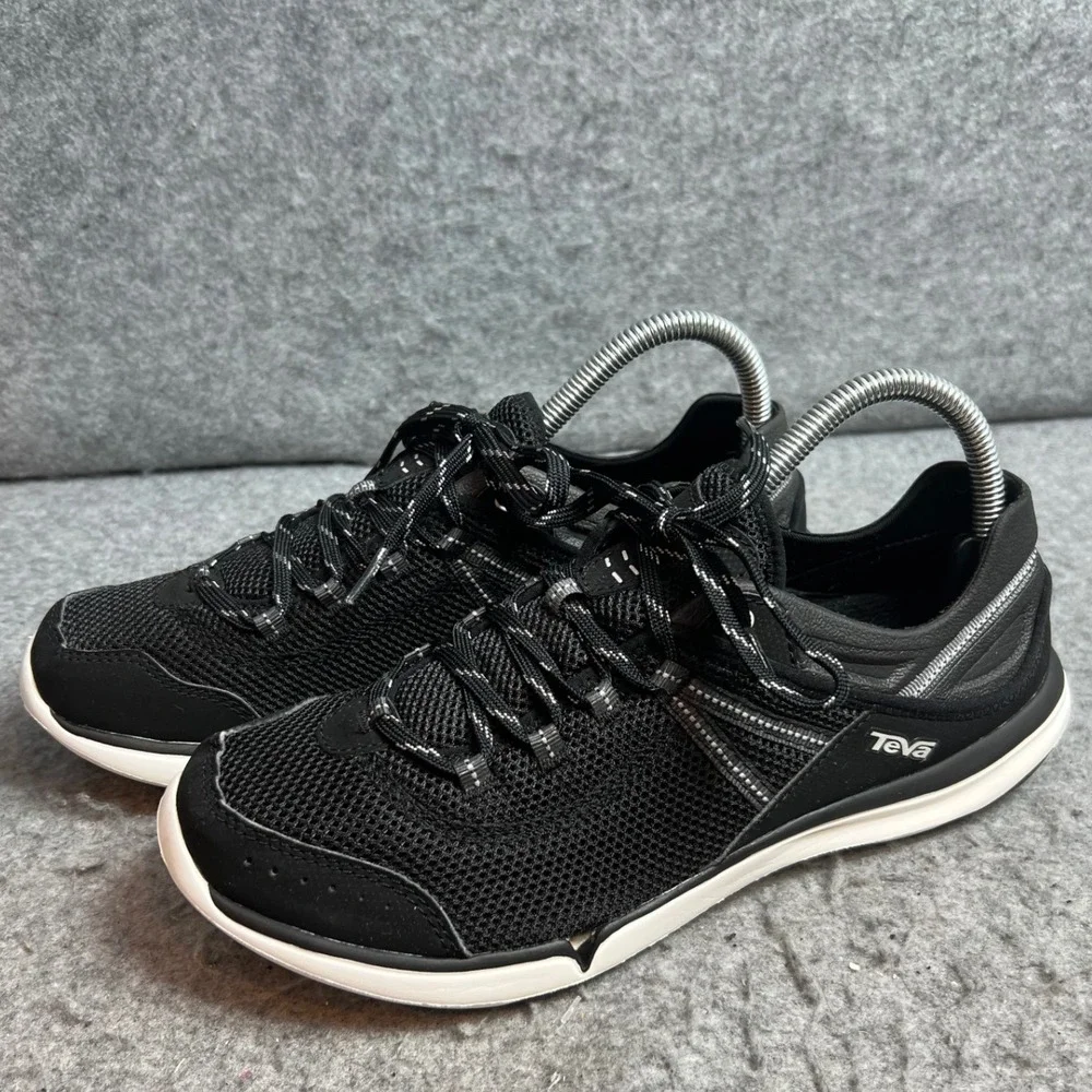 Teva Arrowood Swift Womens Black Mesh Hiking Walking Sneakers Shoes Size 9